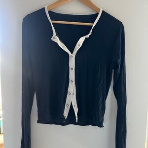 Negative Underwear whipped cardigan